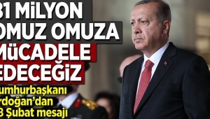Cumhurbaşkanı Erdoğan'dan 28 Şubat mesajı.