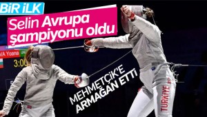 Deniz Selin Ünlüdağ Rusya'da Avrupa şampiyonu oldu