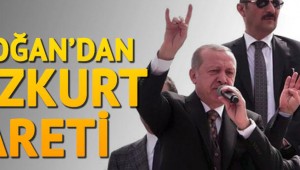 Erdoğan'dan 'bozkurt' işareti