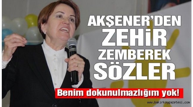 Akşener 'den zehir zemberek FETÖ açıklaması