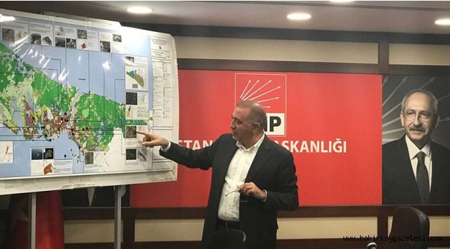 CHP 'den, İstanbul'un 'rant haritası': Beş ilçede nefes alınmıyor