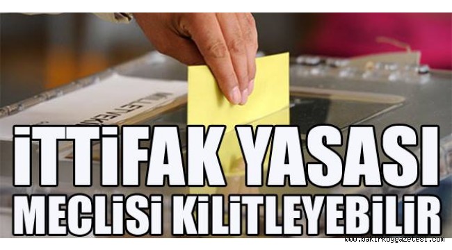 CHP KAZANABİLİR,MECLİSİ KİLİTLEYEBİLİR