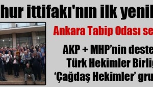 Cumhur ittifakı'nın ilk yenilgisi!