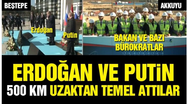 Nükleer santralın açılış töreni gerçekleşti