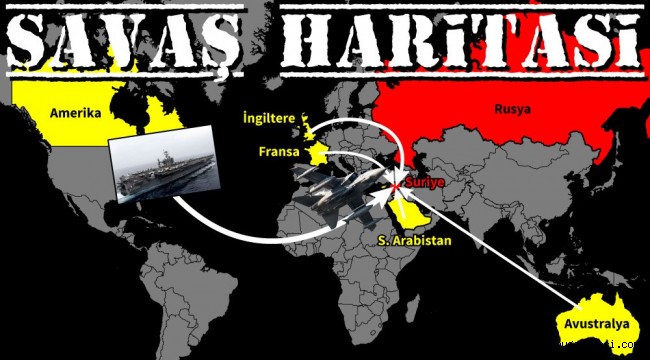 Savaş baltaları çıktı: Dünyanın gözü Suriye'de