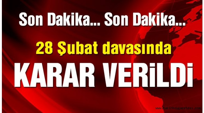 Son Dakika… 68 sanık hakkında beraat kararı verildi