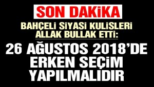 SON DAKİKA... Bahçeli'den erken seçim çağrısı, tarih verdi