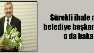 Sürekli ihale alan kişi belediye başkanıyla ortak, o da bakanla…