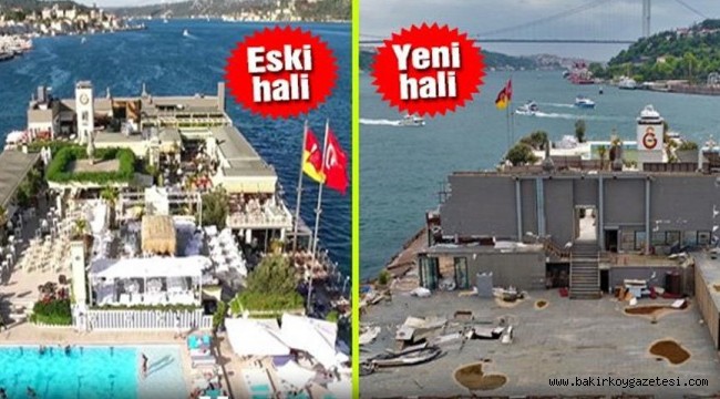 Adayı Özbek yıktırdı