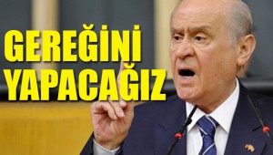 Bahçeli, seçim bildirgesini açıklarken tehdit savurdu