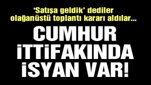 Cumhur ittifakında çatlak