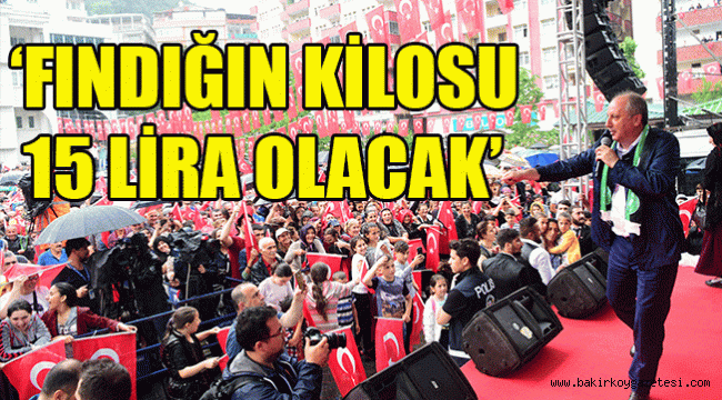 Cumhurbaşkanı adayı İnce: Atatürk'ün yaptıklarını satıyorsun