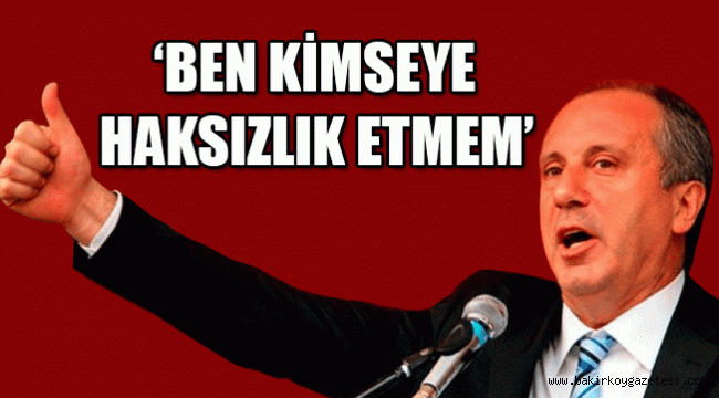 Cumhurbaşkanı adayı İnce'den Erdoğan ile görüşmesine ilişkin açıklama