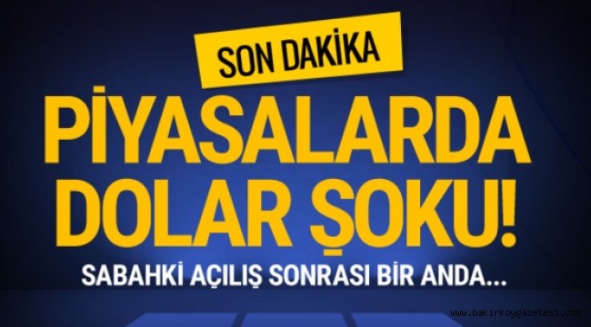DOLAR DURDURULAMIYOR