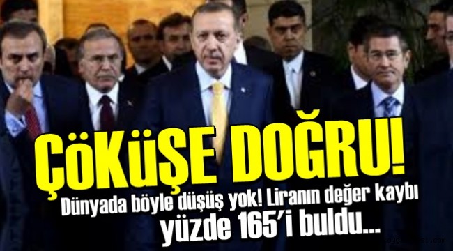 EKONOMİ BATIYOR ,DÜNYADA BÖYLE ÇÖKÜŞ YOK
