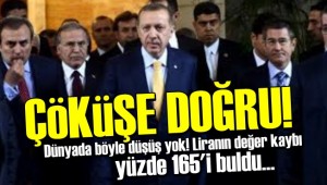 EKONOMİ BATIYOR ,DÜNYADA BÖYLE ÇÖKÜŞ YOK