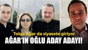 Eski İçişleri Bakanı Mehmet Ağar'ın Oğlu AK Parti'den Aday Adayı Oldu
