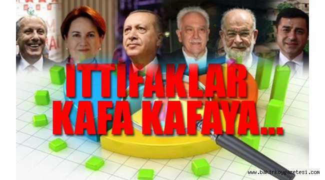 İTTİFAKLAR BAŞA BAŞ