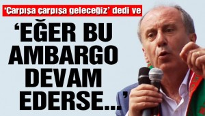 Muharrem İnce'den muhalefete sansür tepkisi
