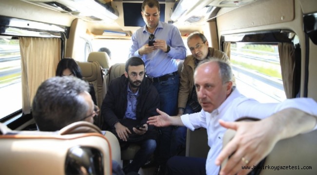 Muharrem İnce, oy oranını açıkladı ve iddiaya girdi