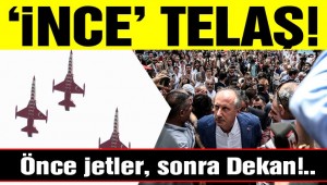 Muharrem İnce telaşı! Solo Türk'ün gösterileri iptal edildi, fakülte dekanı görevden alındı