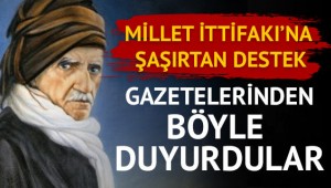 Nur Cemaati 24 Haziran seçimlerinde Millet İttifakı'nı destekleyeceğini açıkladı
