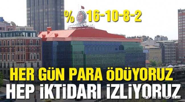 TRT nasıl finanse ediliyor?