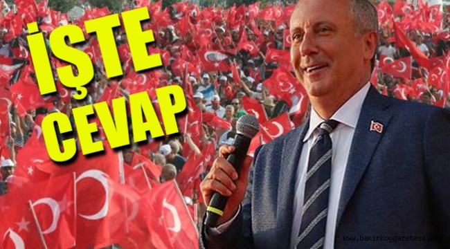 '15 yıldır iktidarda olan birine karşı başarılı olacağınızı düşündüren nedir!'