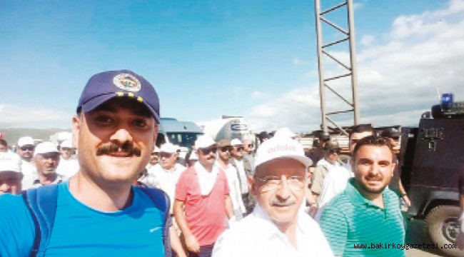 Adalete değil bankamatiğe yürümüş
