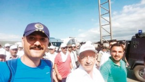 Adalete değil bankamatiğe yürümüş