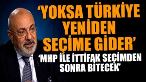 AKP'Lİ TÜRKEŞ CUMHUR İTTİFAKI SEÇİMDEN SONRA BİTECEK