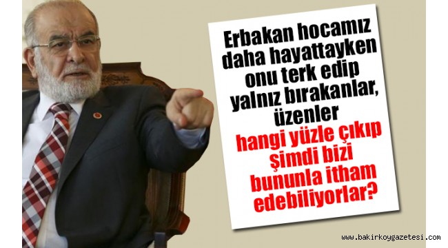 AKP'ye cevap verdi...