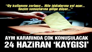AYM kararında flaş 'ret' detayı: Seçime gölge düşürür