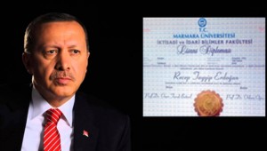 Cumhurbaşkanı Erdoğan'ın diploması