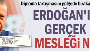 Diploma tartışmasını gölgede bırakacak belge