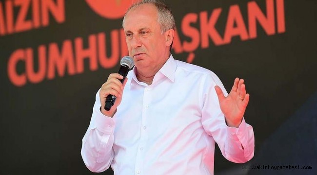 İnce, 100 gün içinde yapacaklarını ilk kez Hatay'da açıkladı