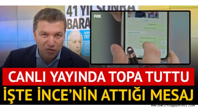 İsmail Küçükkaya'dan Muharrem İnce'ye yanıt!
