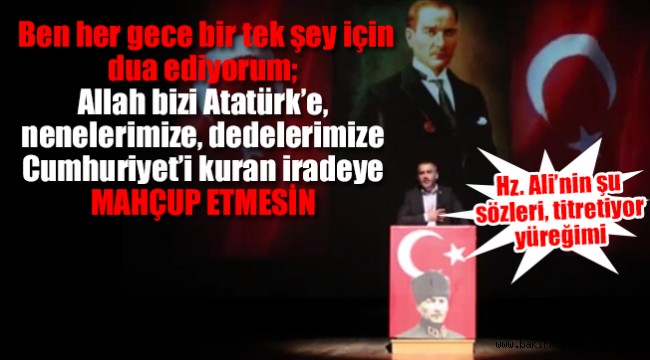 İyi Parti'li adayın Hz. Ali'li konuşması sosyal medyayı salladı