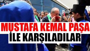 Muharrem İnce'ye Kars'ta Türk Bayrakları ve marşlarla coşkulu karşılama