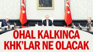 OHAL kalkınca KHK'lar ne olacak