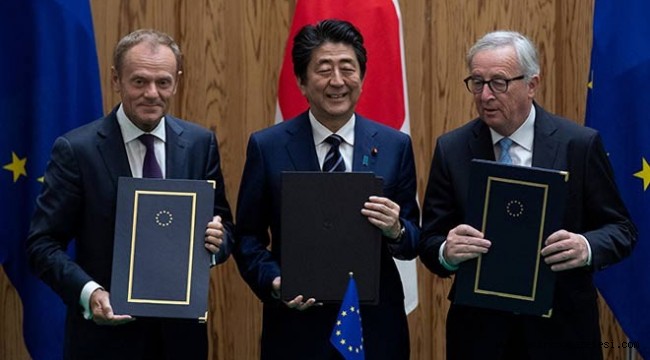 AB ve Japonya dünyanın en büyük ticaret anlaşmalarından birini imzaladı