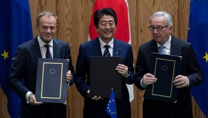 AB ve Japonya dünyanın en büyük ticaret anlaşmalarından birini imzaladı