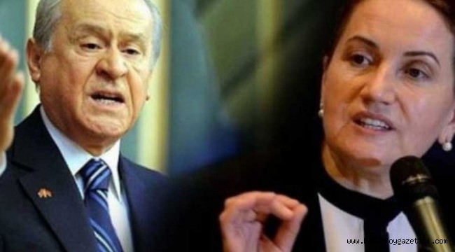 Bahçeli'den Akşener'e suç duyurusu