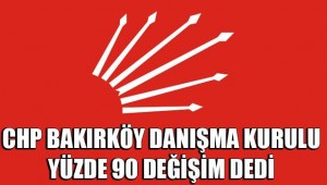BAKIRKÖY CHP 'NİN DEĞİŞİM İSTEDİĞİ İDDİA EDİLİYOR