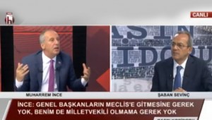 İNCE"SEÇİM GECESİ PARTİDEN BANA BİLGİ GELMEDİ"