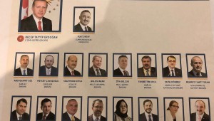 İşte Cumhurbaşkanı Erdoğan'ın kabinesindeki isimler: