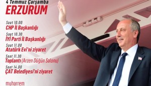  Muharrem İnce'nin turu başlıyor!