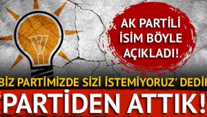 AKP'DE ÇOK KONUŞULACAK SÖZLER