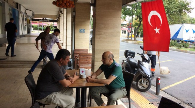 BAŞKAN DR. KERİMOĞLU YEŞİLYURT ESNAFINI ZİYARET ETTİ