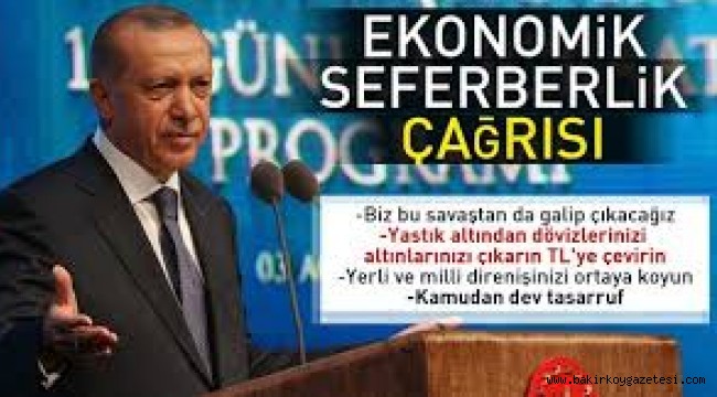 BÖYLE OLMAZ CUMHURBAŞKANIM !